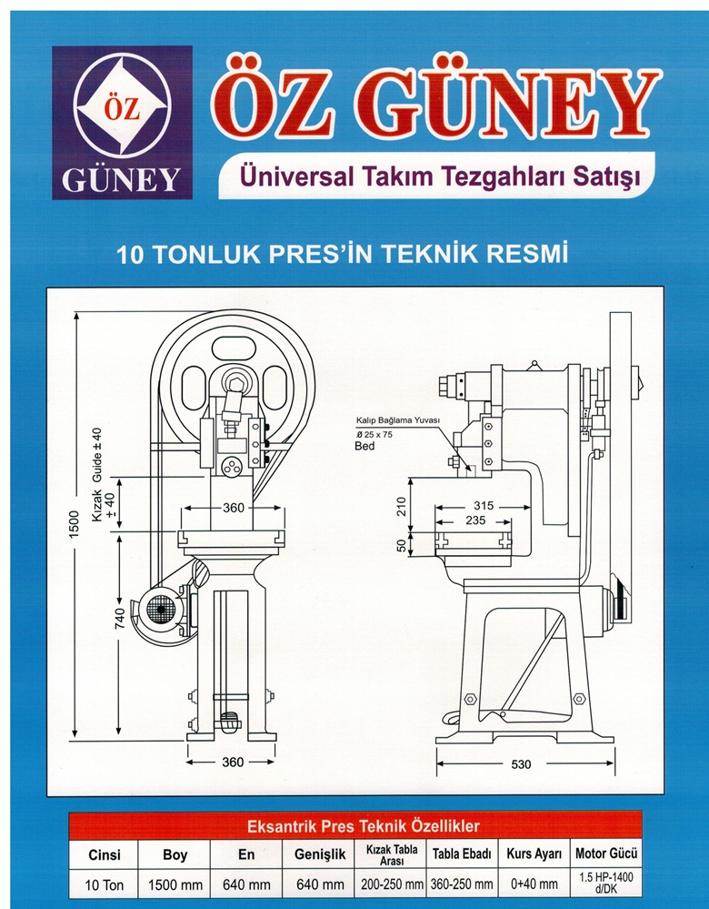 özgüney makina